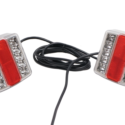 Cantonal Magnetische LED verlichtingsset - 12 meter hoofdkabel - 7 polig - ideaal voor bootrailers