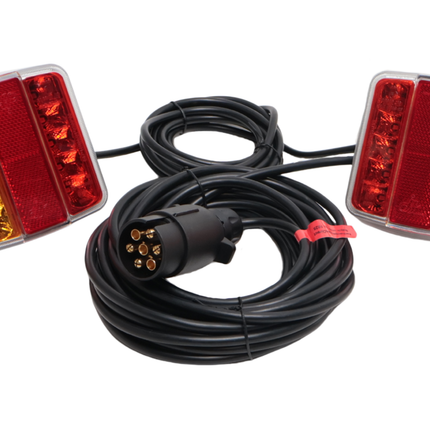 Cantonal Magnetische LED verlichtingsset - 7,5 meter - 7 polig - Plug & Play - ideaal voor bootrailers