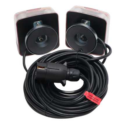 Cantonal Magnetische LED verlichtingsset - 7,5 meter - 7 polig - Plug & Play - ideaal voor bootrailers