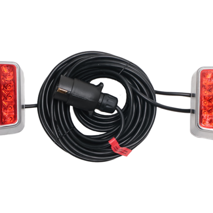 Cantonal Magnetische LED verlichtingsset - 7,5 meter - 7 polig - Plug & Play - ideaal voor bootrailers