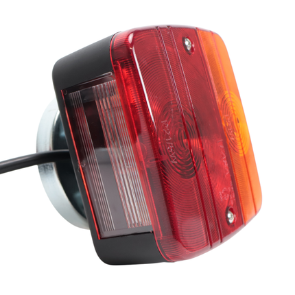 Cantonal Magnetische verlichtingsset - 12 meter hoofdkabel - 7 polig - Plug & Play - ideaal voor bootrailers