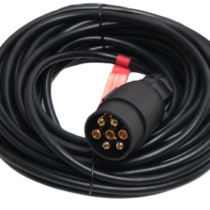 Cantonal Magnetische verlichtingsset - 12 meter hoofdkabel - 7 polig - Plug & Play - ideaal voor bootrailers