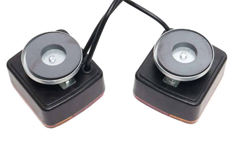 Cantonal Magnetische verlichtingsset - 7,5 meter hoofdkabel - 7 polig - ideaal voor bootrailers