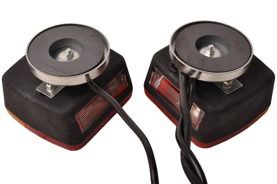 Cantonal Magnetische verlichtingsset - 7,5 meter hoofdkabel - ideaal voor bootrailers