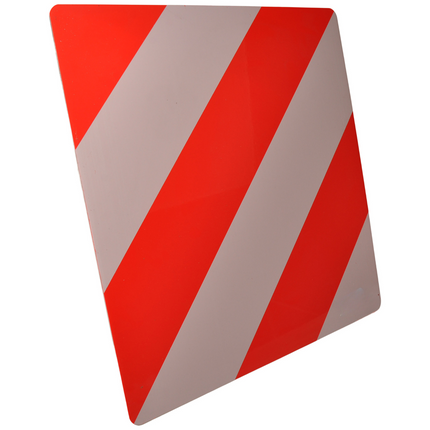 Cantonal Markeringsbord uitstekende lading 42,3x42,3 cm ALUMINIUM - extra duurzaam