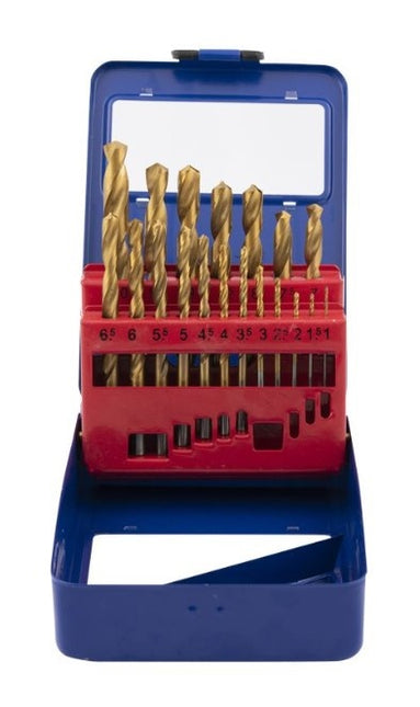 Cantonal Metaalborenset 19-delig in metalen box