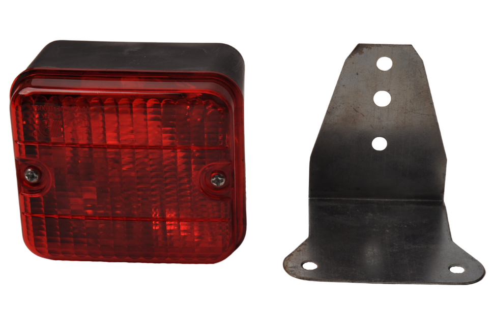 Cantonal Mistlamp op 90° voet - 87x77x50 mm