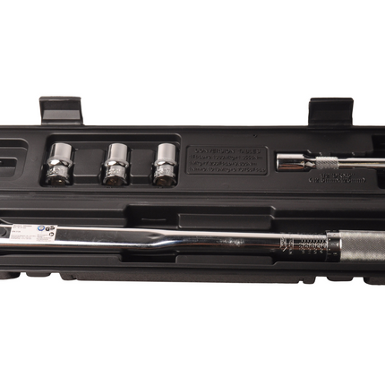 Cantonal Momentsleutel 1/2" + adapter 3/8"