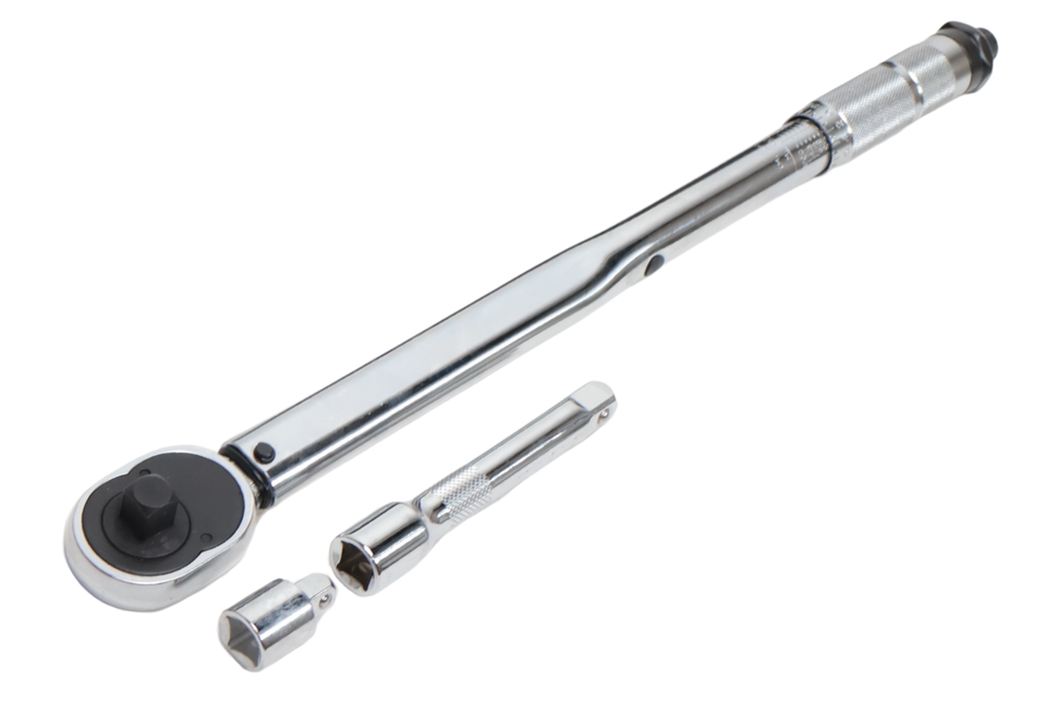 Cantonal Momentsleutel 1/2" + adapter 3/8"