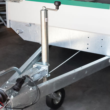 Cantonal Neuswiel - rond 60 mm - draagvermogen: 500 kg - automatisch opklapbaar - extra lang