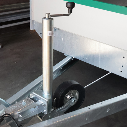 Cantonal Neuswiel - rond 60 mm - draagvermogen: 500 kg - automatisch opklapbaar - extra lang
