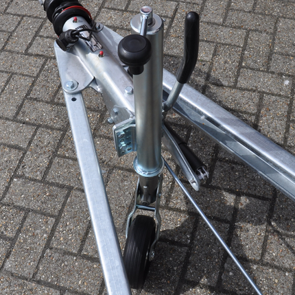 Cantonal Neuswiel voor aanhanger 60 mm rond automatisch opklapbaar