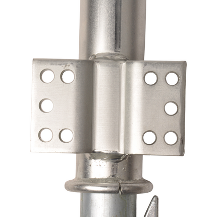 Cantonal Neuswiel voor aanhanger - 60 mm rond - automatisch opklapbaar