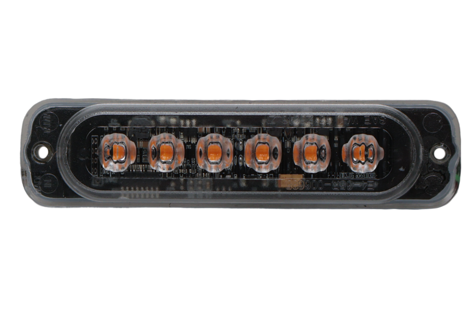 Cantonal Noodlicht - Cantonal LED - oranje - 113x28x9,8 mm - 6 LEDs