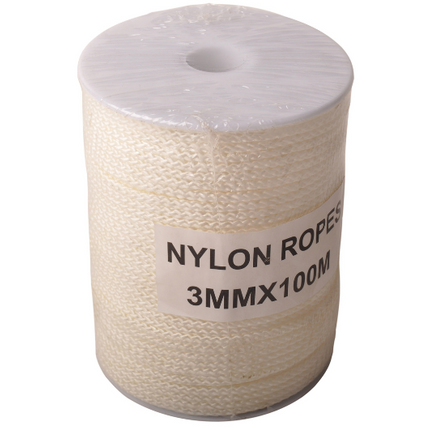 Cantonal Nylon touw  100 meter (3 mm)