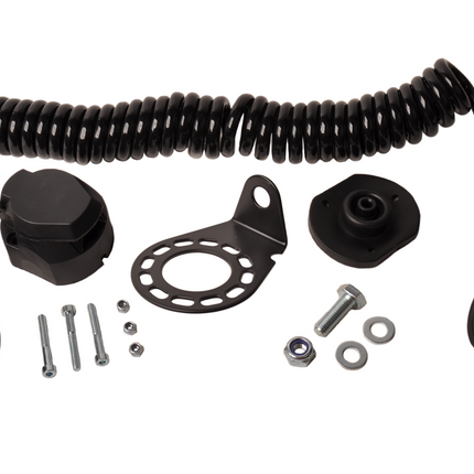 Cantonal Ombouwset naar stekkerdoos met spiraalkabel - 13 polig - 13 pins