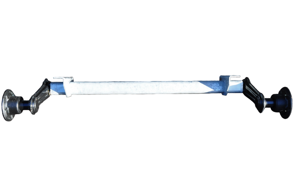 Cantonal Ongeremde torsie as - padmaat 1000 mm - flensmaat 1450 mm - 750 kg - 4x100