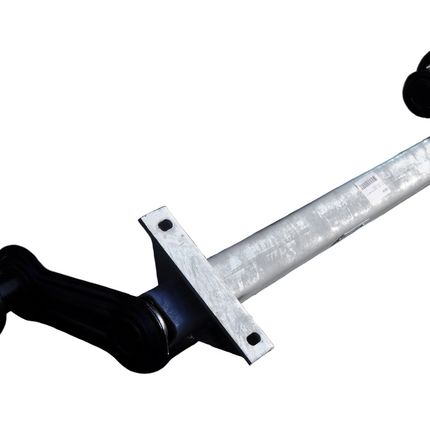 Cantonal Ongeremde torsie as - padmaat 1100 mm - flensmaat 1550 mm - 750 kg - 4x100