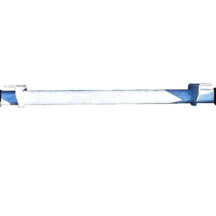 Cantonal Ongeremde torsie as - padmaat 1100 mm - flensmaat 1550 mm - 750 kg - 4x100