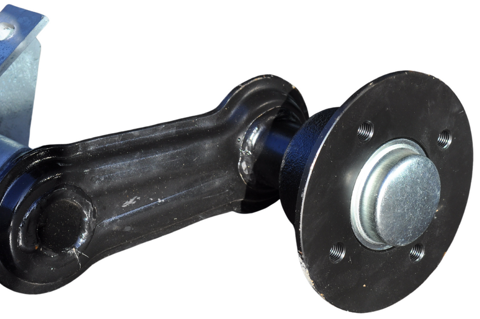 Cantonal Ongeremde torsie as - padmaat 1300 mm - flensmaat 1750 mm - 750 kg - 4x100