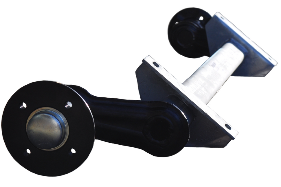 Cantonal Ongeremde torsie as - padmaat 900 mm - flensmaat 1350 mm - 750 kg - 4x100