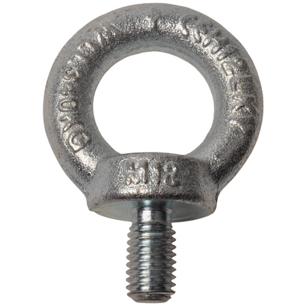 Cantonal Oogbout M12 verzinkt