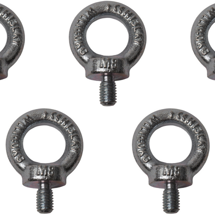 Cantonal Oogbout M8 verzinkt -  5 stuks