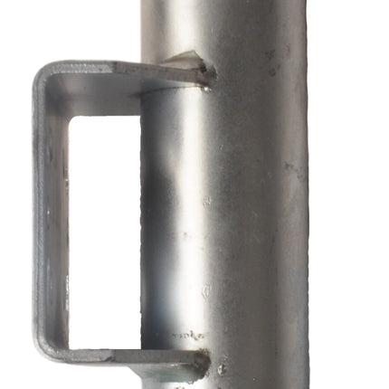 Cantonal Opklapbaar 60 mm neuswiel - 250 kg statisch draagvermogen - 3 massieve  wielen