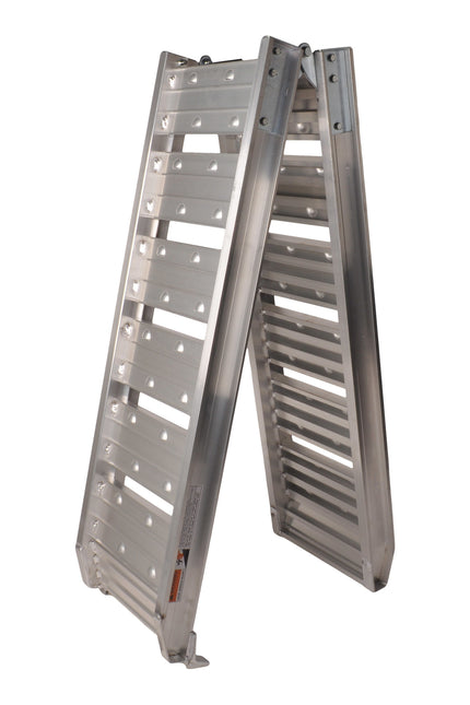 Cantonal Opklapbare aluminium oprijplaat - 200 kg draagvermogen - 1800x300 mm