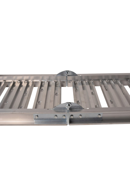 Cantonal Opklapbare aluminium oprijplaat - 200 kg draagvermogen - 1800x300 mm