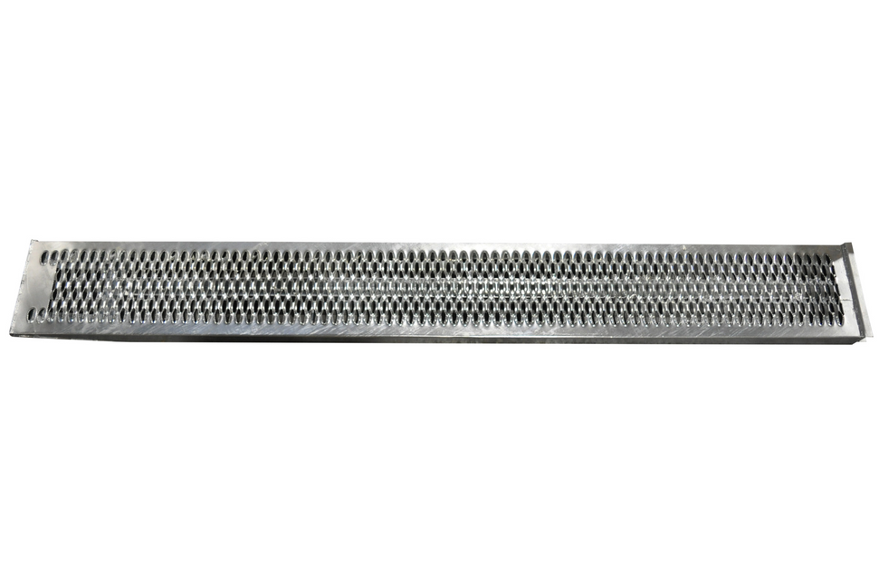 Cantonal Oprijplaat staal 1 stuk - 2446x300x75 mm - 1100 kg