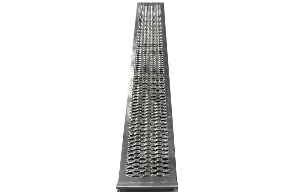 Cantonal Oprijplaat staal 1 stuk - 2446x300x75 mm - 1100 kg