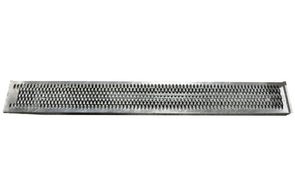 Cantonal Oprijplaat staal 1 stuk - 244x30x7,5 cm - 1100 kg
