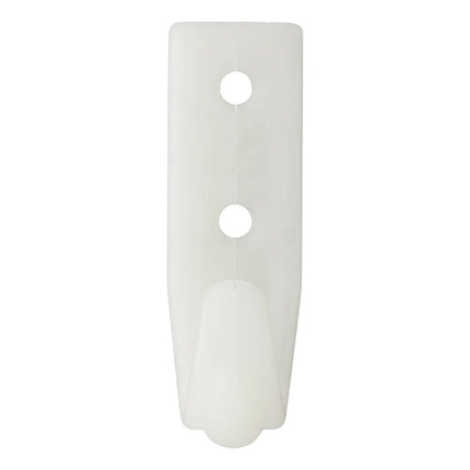Cantonal Opschroefbare kunststof haak - 65x20 mm - 1 stuk