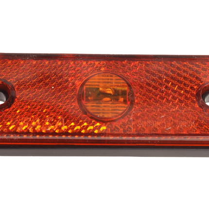 Cantonal oranje/gele markeringslamp 100x34,5x21 mm - inclusief 10 cm 2 aderige draad