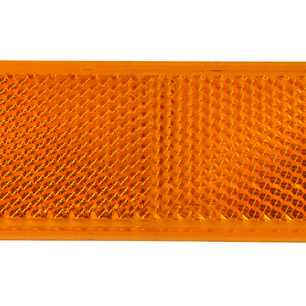 Cantonal Oranje/gele reflector 82x36 mm zelfklevend - 343767