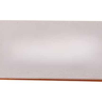 Cantonal Oranje/gele reflector 82x36 mm zelfklevend - 343767