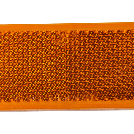 Cantonal Oranje/gele reflector 82x36 mm zelfklevend - 343767