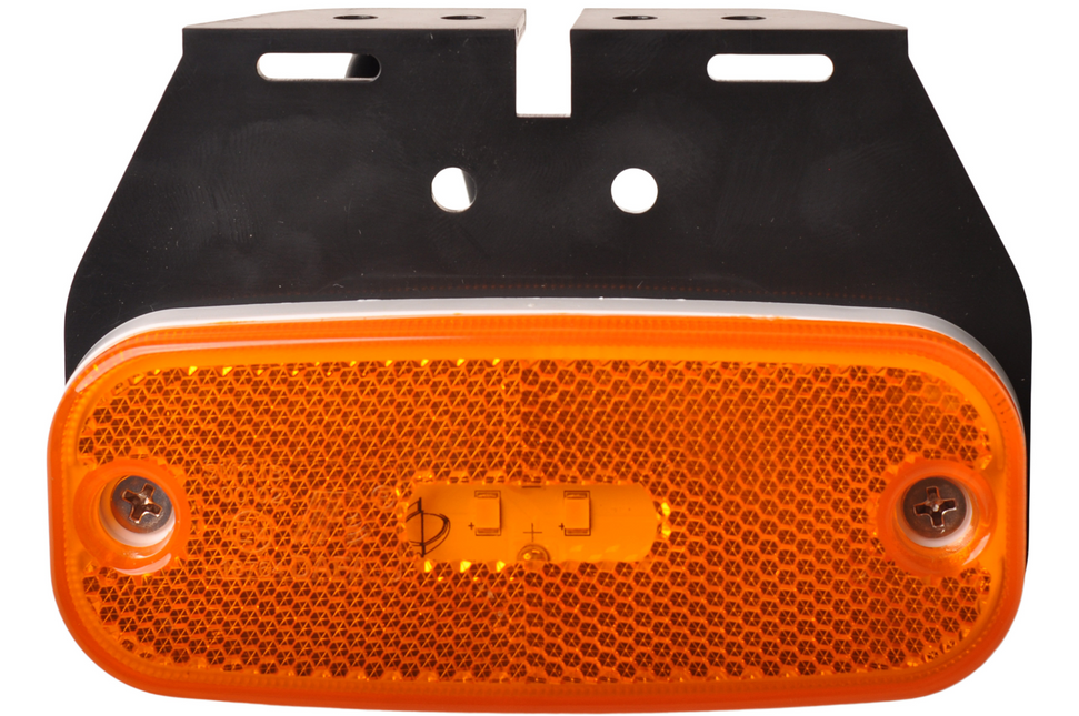 Cantonal Oranje/gele zijmarkeringslamp - losse draad aansluiting - LED