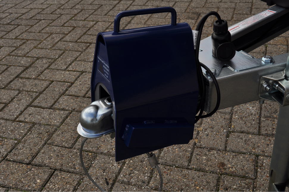 Cantonal Overdekslot / aanhangerslot  (tasjesmodel) met SCM keurmerk  - ook aangekoppeld te gebruiken