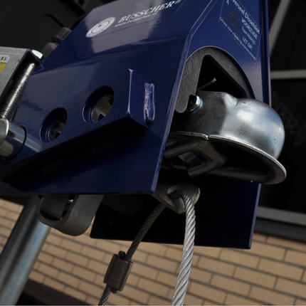 Cantonal Overdekslot / aanhangerslot  (tasjesmodel) - SCM keurmerk - ook aangekoppeld te gebruiken