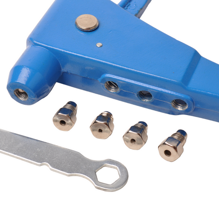 Cantonal Popnageltang 2,4 – 4,8 mm – met verwisselbare neusstukken en softgrip handgrepen