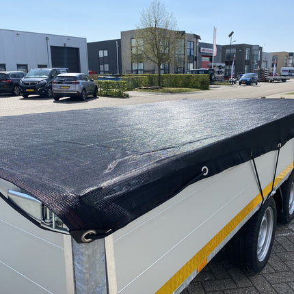 Cantonal Premium aanhangernet - gaasnet - 410x210 cm - inclusief elastiek rondom - UV bestendig