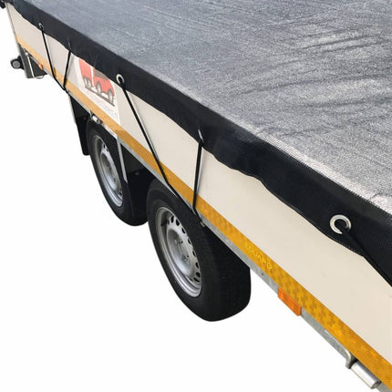 Cantonal Premium aanhangernet - gaasnet - 450x250 cm - inclusief elastiek rondom - UV bestendig