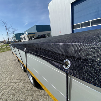 Cantonal Premium aanhangernet - gaasnet - 450x300 cm - inclusief elastiek rondom - UV bestendig