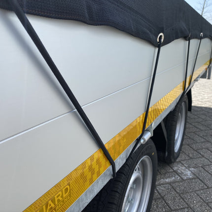 Cantonal Premium aanhangernet - gaasnet - 450x300 cm - inclusief elastiek rondom - UV bestendig