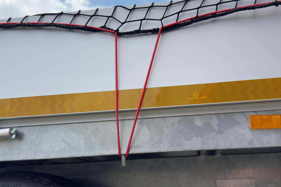 Cantonal Premium aanhangernet - maasnet - 350x250 cm - inclusief elastiek rondom - UV bestendig