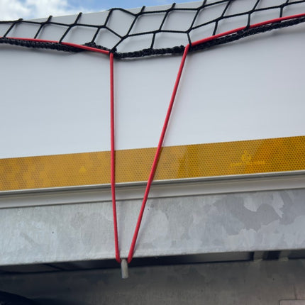 Cantonal Premium aanhangernet - maasnet - 370x250 cm - inclusief elastiek rondom - UV bestendig