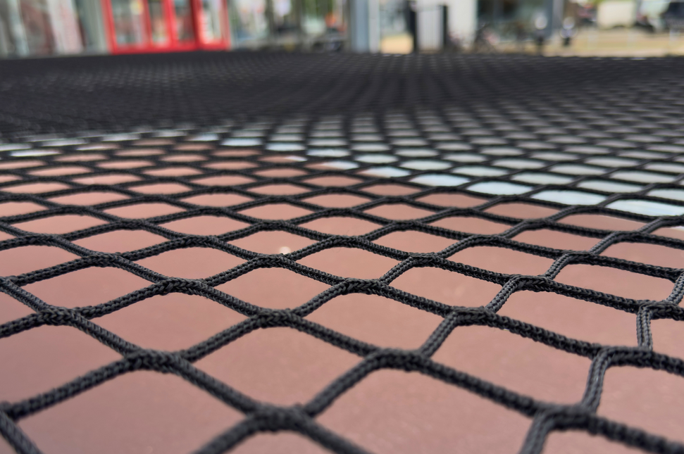 Cantonal Premium aanhangernet - maasnet - 570x250 cm - inclusief elastiek rondom - UV bestendig