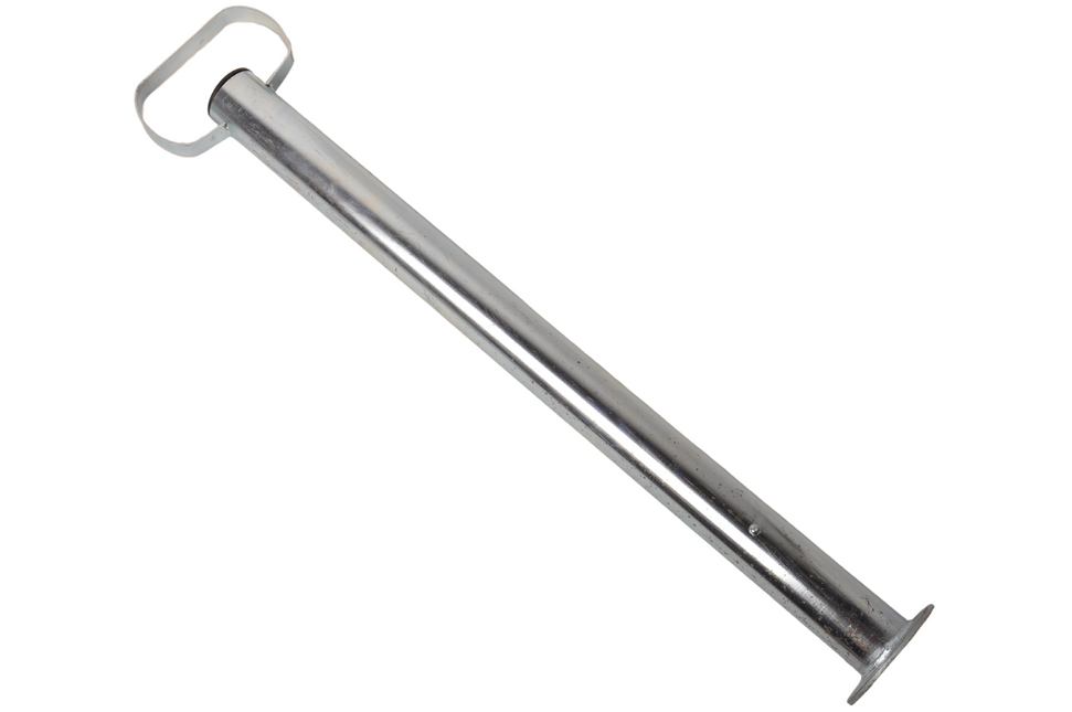 Cantonal Premium stalen steunpoot met handvat - 700 mm hoog - 48 mm buisdiameter